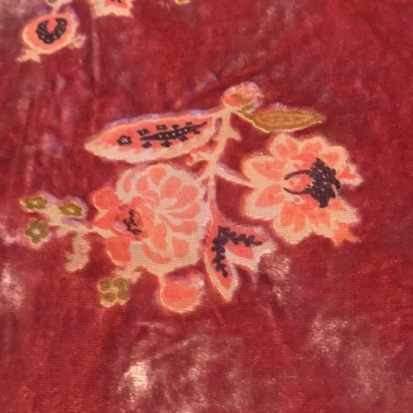 NWOT Anthropologie size small Hutch floral burnout velvet trousers - Picture 10 of 10